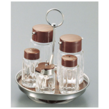 PMT-26 木目 中華カスターセット