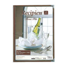 ME-1000 PLS-20 レシピアン メニューファイル 4ページ ブラウン