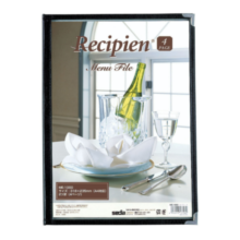 ME-1000 PLS-20 レシピアン メニューファイル 4ページ ブラック