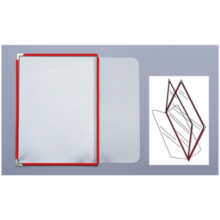 PLS-21 レシピアン 補充ファイル ME-1000用 差込式 レッド ME-108