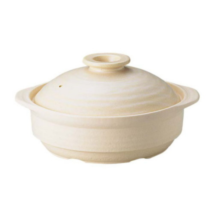 ME083 QDN-10 IH サーマテック 土鍋 ベージュ 8号